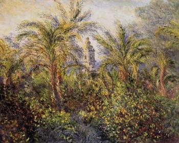 Claude Oscar Monet : Garden in Bordighera, Morning Effect